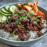 Korean Ground Beef Bowl