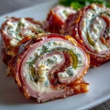 Ham Cream Cheese Pickle Pinwheels