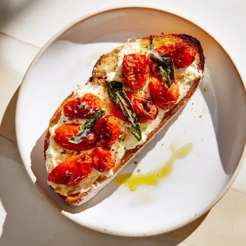 Tomato Ricotta Toast