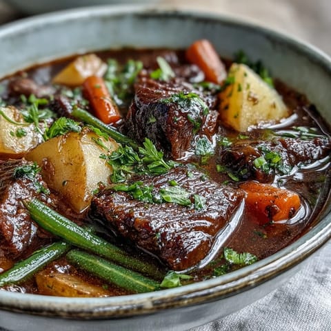 Hearty Beef and Vegetable Soup