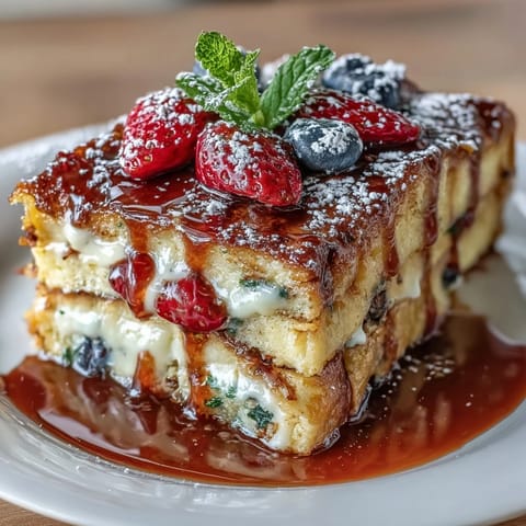 Mothers Day Brunch Pancake Berries