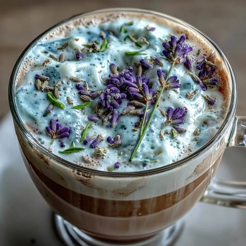 Lavender Oat Milk Latte