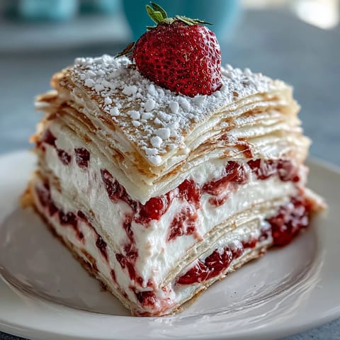 Mother's Day Crêpe Cake