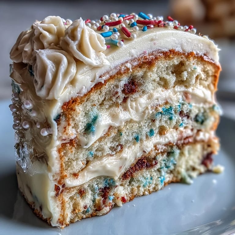 A festive graduation cake featuring colorful sprinkles and luxurious champagne frosting for a celebratory dessert.  